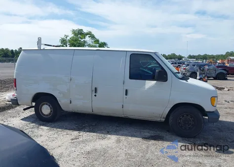 2003 Ford E-150 Commercial из США, поврежденный, VIN 1FTRE142X3HA29070